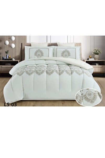 Moon Luxury 4-Piece Single Duvet Set (220 x 170 cm) - Fits a 120 x 200 cm bed