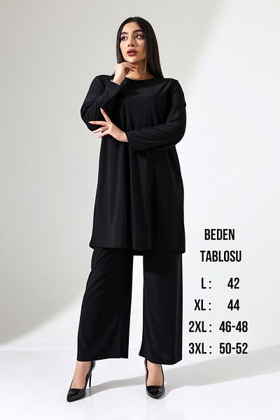 Mankens Fashion Black Flexible Buzzy Tunic