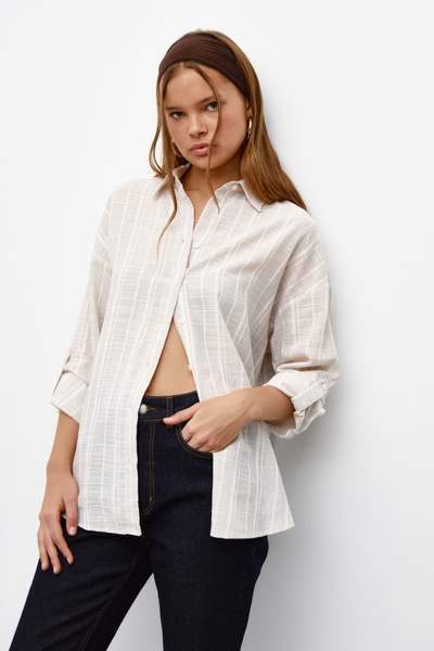urban focus Glitter Oversize Shirt