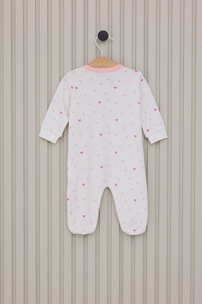 U.S. Polo Assn. Baby Girl White Jumpsuit 50315319 -Vr071