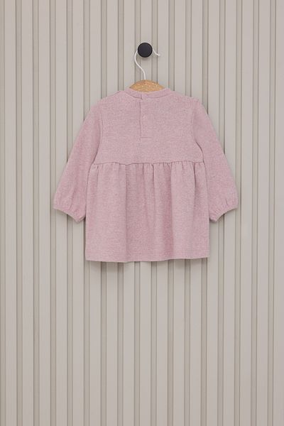 U.S. Polo Assn. Baby Girl Pink Knitted Dress 50315418 -Vr041