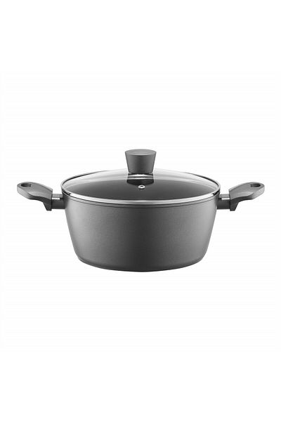 Ambition Pot with lid 24cm, 4.1L, Qualum Ceramic coating, Verso