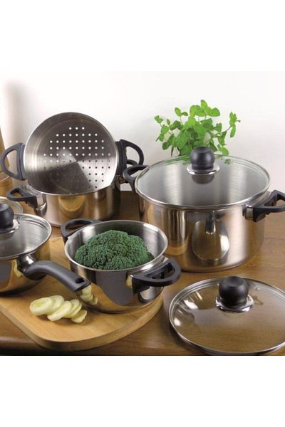 Ambition Cratita inox 16cm, 2.6L, Vikos