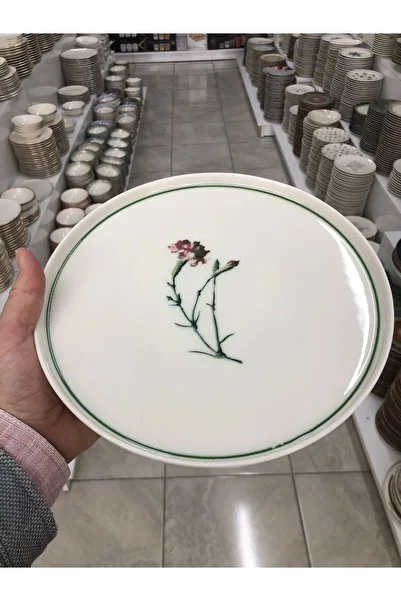 SARE Porcelain Serving Set (2 Pieces) 100% Porcelain Breakfast Serving Plate