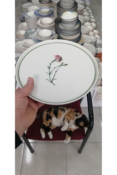 SARE Porcelain Serving Set (2 Pieces) 100% Porcelain Breakfast Serving Plate