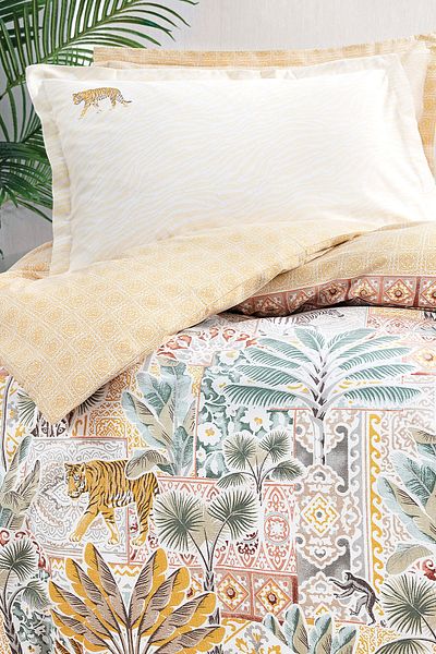 Yataş Gold Double Ranforce Duvet Cover Set - Tile