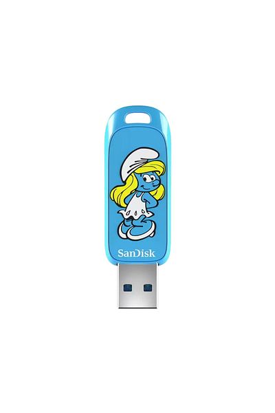 SanDisk Smurfs 256Gb USB 3.2 Generation 1 Flash Memory Sdczis-256G-G46