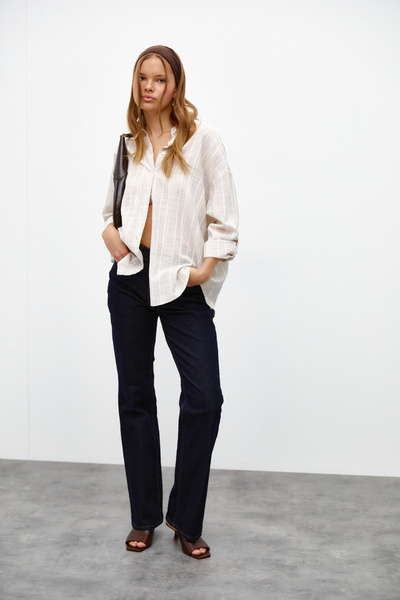 urban focus Glitter Oversize Shirt