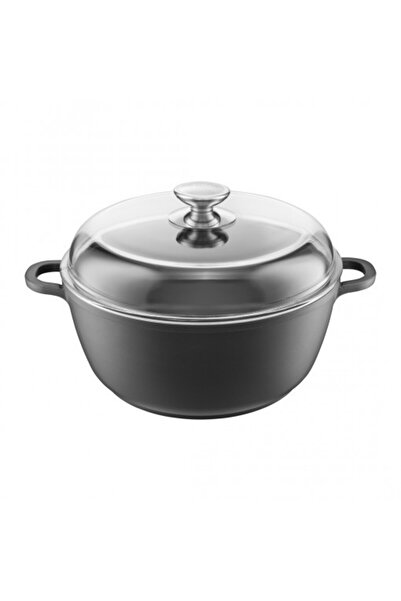 Ambition Oala cu capac 24cm, 4.2L, invelis Teflon™ Platinum Plus, Taurus