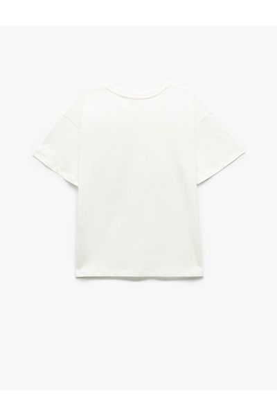 Koton Ataturk Printed Short Sleeve Crew Neck Cotton T-Shirt