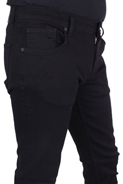 Twister Jeans Twister Panama 731-01 Μαύρο Ανδρικό Παντελόνι Τζιν με στενό πόδι