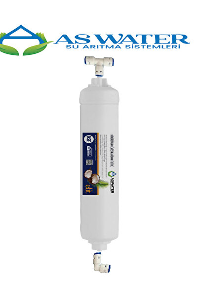 As Water Ihlas Aura Cebilon Unique Dijital Su Arıtma Cihazı Uyumlu 4'lü Tak Çevir Filtre Seti Membransız