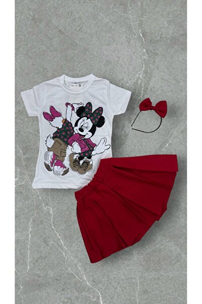 Pegai Tekstil Balloon Skirt - Tshirt - Crown Set