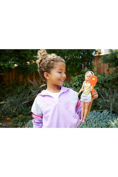 Barbie You Can Be Anything Tennis Player Doll, Blonde, GJL65