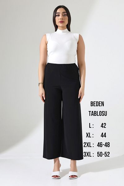 Mankens Fashion Black Plus Size Loose Pants