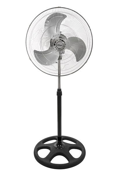Floria Ventilator Cu Picior 3840,negru Cu Gri 3 In 1, Putere 55 W, 3 Viteze, Diametru 45 Cm,