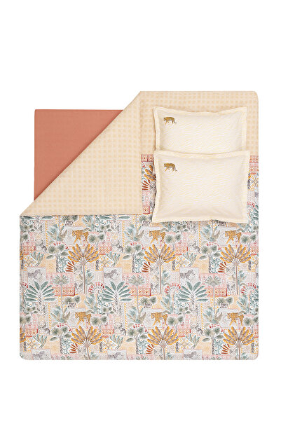 Yataş Gold Double Ranforce Duvet Cover Set - Tile