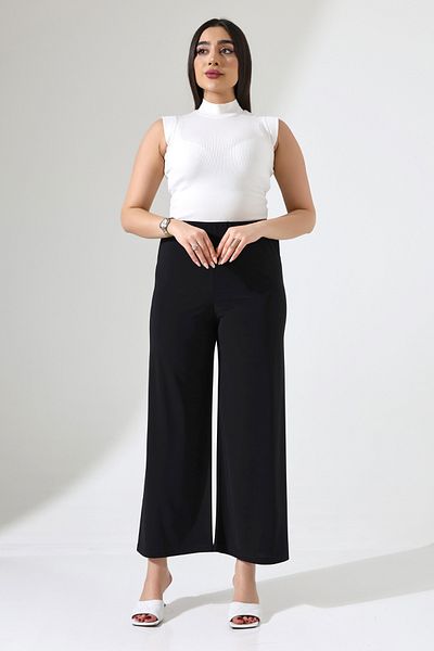 Mankens Fashion Black Plus Size Loose Pants