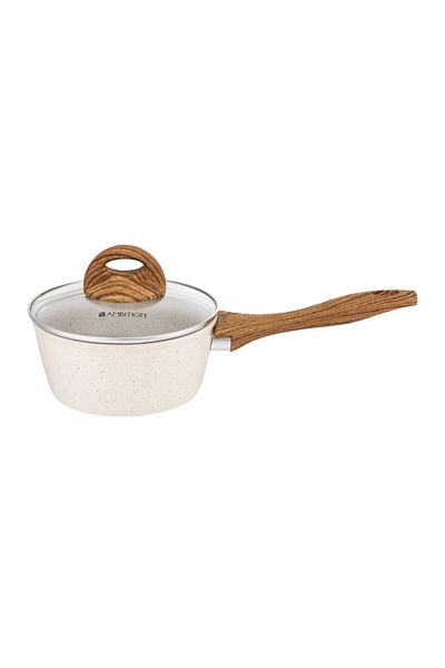 Ambition Cratita cu capac 16cm, 1.2L, invelis Pfluon Cookmark™, Nature
