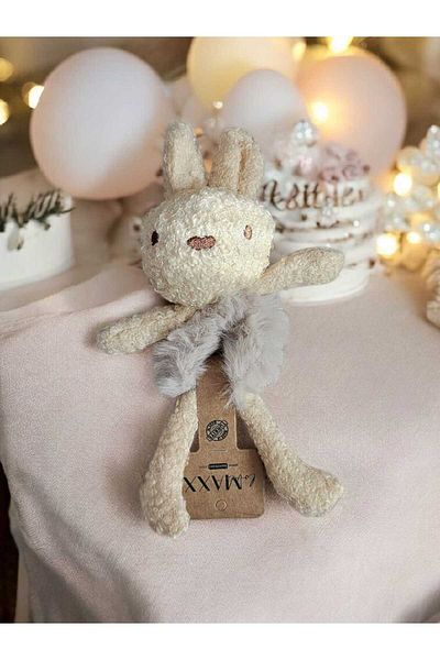 Tiny Girl's Plush Rabbit Detailed Hair Clasp Accessory