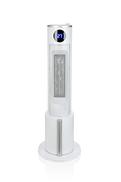 Zilan Aeroterma tip turn Zilan ZLN5640 Alba, putere 2200W, ecran LED, 3 trept...