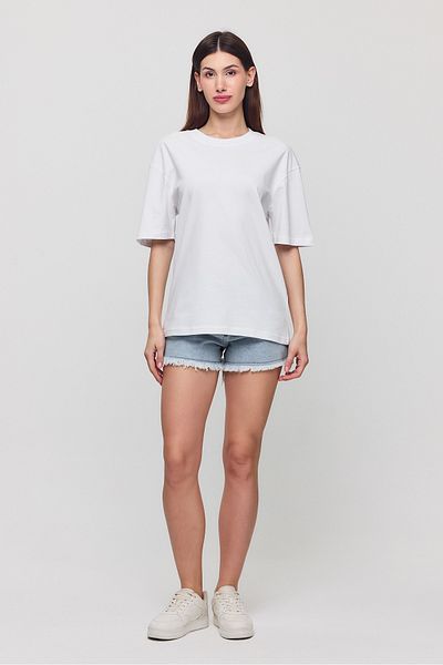 ZACHARIUZ Tricou oversize cu mânecă scurtă