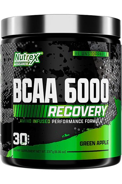 Nutrex NUT BCAA 6000 30SERV GREEN APPLE 231G