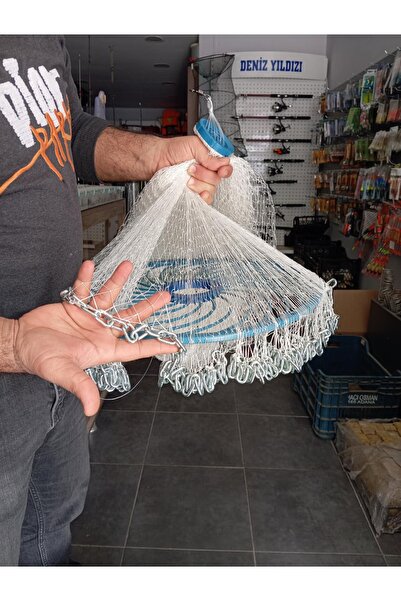 Denizyıldızı Çemberli Zincirli 3 KG İp Örgü Amerikan Çemberli Serpme