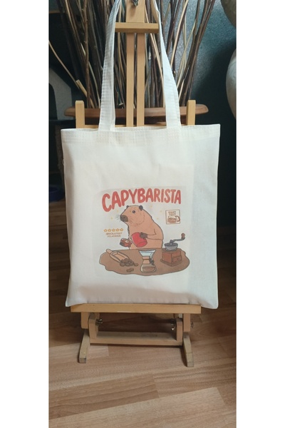 Cemira Kapibara capybara capybarista Y2K Caps Ham Bez Tote Bag Çanta, Pintere...