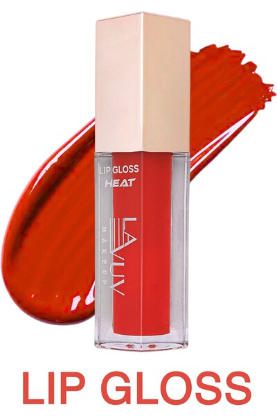 La vuv ملمع شفاه لامع غير لزج من لا فوف مكياج