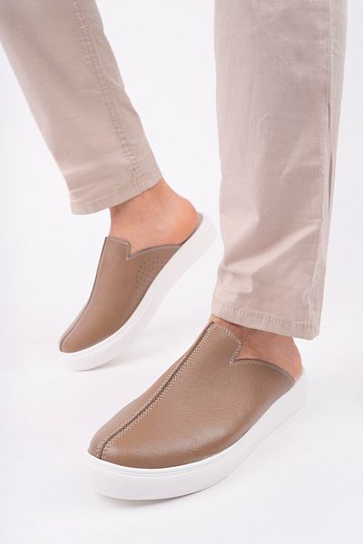 DRMOON Orthopedic Sole Class Men's Sabo Slippers
