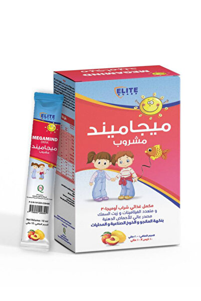 NQ أكياس ميجامايند الذكية أوميجا 3 لنمو الطفل - 10 أكياس