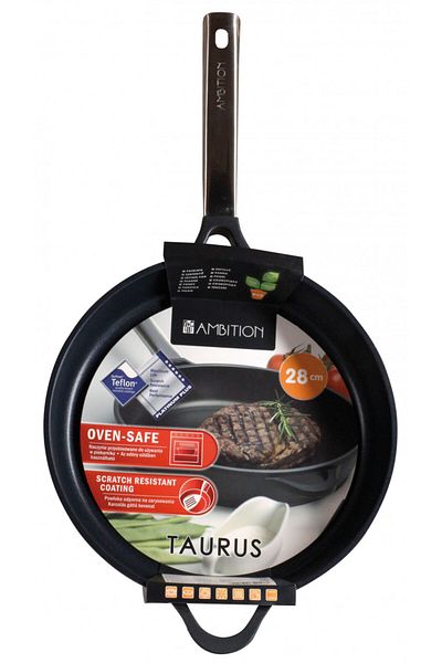 Ambition Tigaie universala 28cm, invelis Teflon™ Platinum Plus, Taur
