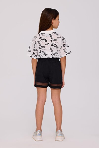 Iceberg BG Store Kız Çocuk Siyah Şort