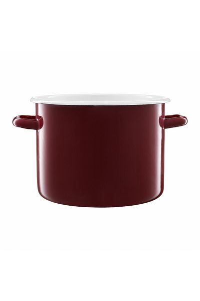 Emalia Olkusz 1907 Oala emailata 20cm, 4.5L, visiniu