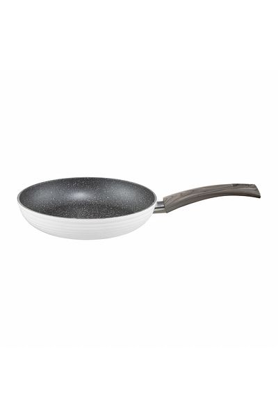 Ambition Tigaie universala 24cm, invelis Qualum Basic Stone Edition, Wavy