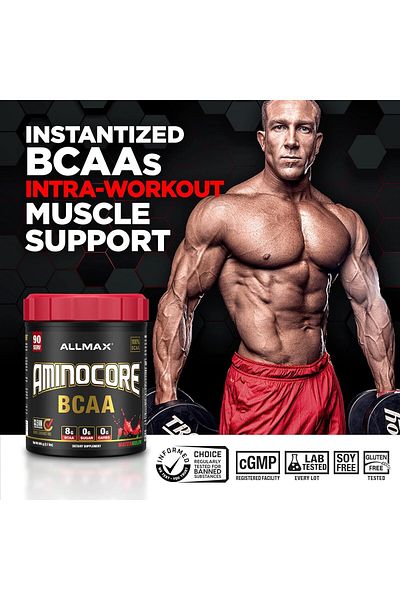 ALLMAX Nutrition AMINOCORE BCAA WATERMELON 345G