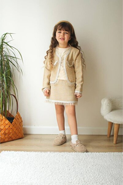 Yalçınoğlu Kids Special for Little Ladies I Elegance and Comfort Combined I 2-Piece Girls' Holiday Suit