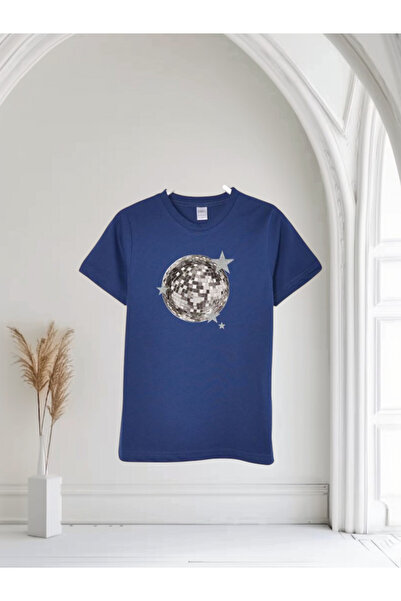 LADİJİTAL BASKI ÇÖZÜMLERİ Šarena Štampano majica sa disko kuglom