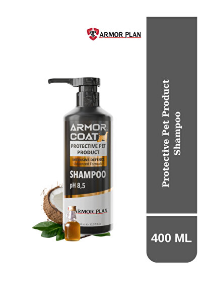 ARMOR COAT Köpek & Kedi Şampuanı Hindistan Cevizi Yağı Özlü Hipoalerjenik 400 ml