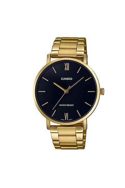 Casio Casio LTP-VT01G-1BUDF 34mm Analog Watch with Stainless Steel Strap - Gold