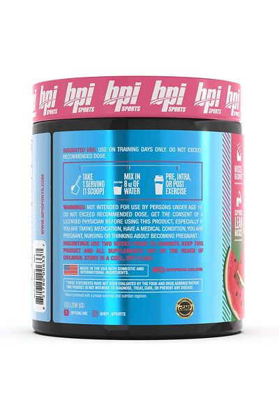 bpi BEST BCAA 30SERV WATERMELON ICE 300G