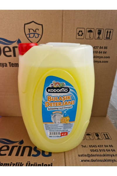 KODOMO 4 LT ELDE BULAŞIK DETERJANI LİMON KOKULU