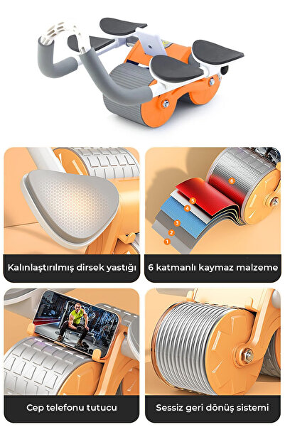 Relax Dirsek Destekli Mekik, Karın Egzersiz Aleti