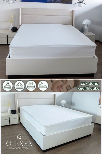 OTEXSA Luxury Fitted Full Edge Liquid Proof Mattress Protector Mattress Protector