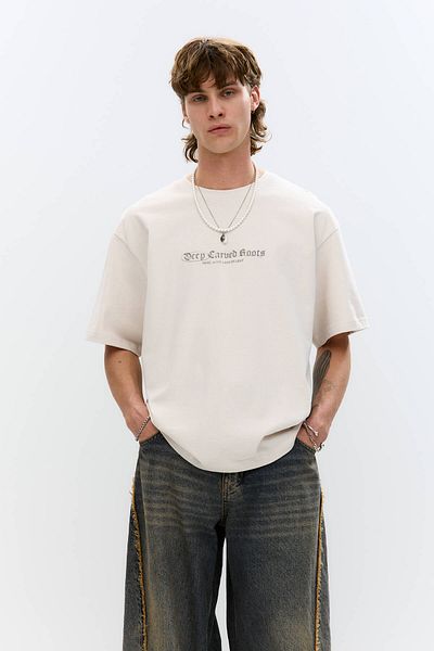 Pull & Bear Deep Carved Roots T-shirt