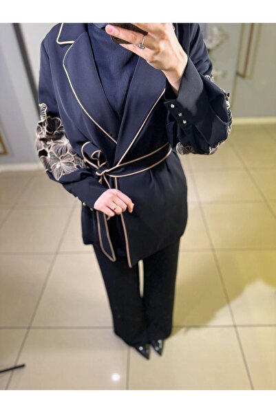 miaruj Miaruj Side Belted Crepe Pants