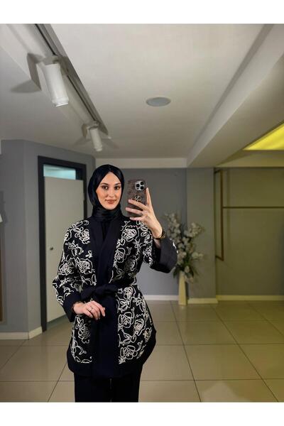 miaruj Miaruj Double Crepe Fabric Wide Leg Pants with Side Pockets