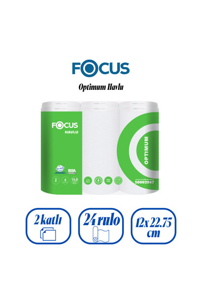 Focus Optimum Rulo Havlu 24 Lü
