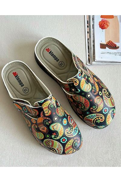 Zuum Dr Betty Printed Anatomic Women's Sabo - Mix